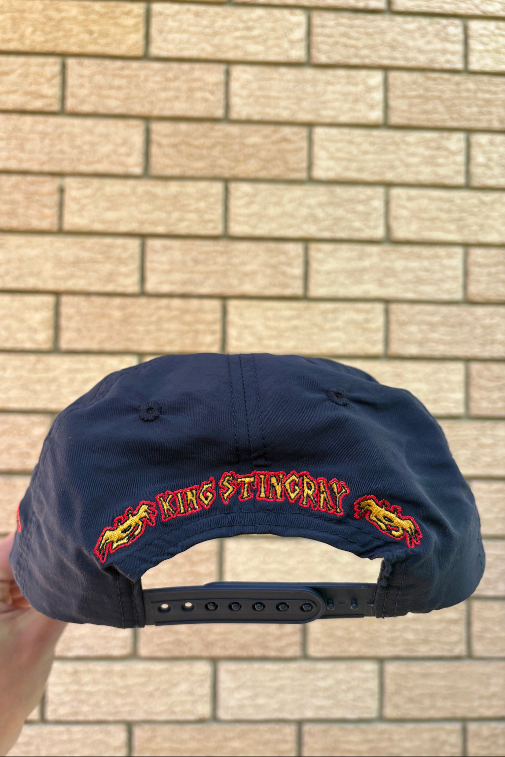 KING STING X UNCLE RICS CAP BLACK/RED/YELLOW