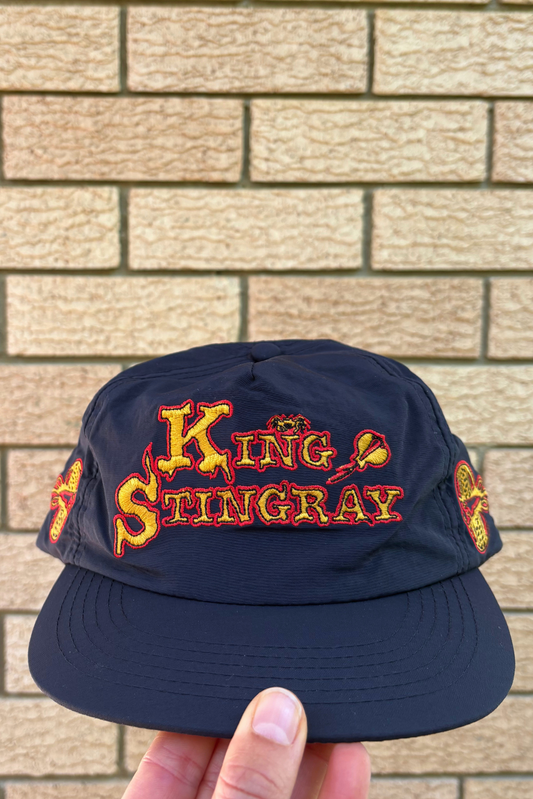 KING STING X UNCLE RICS CAP BLACK/RED/YELLOW