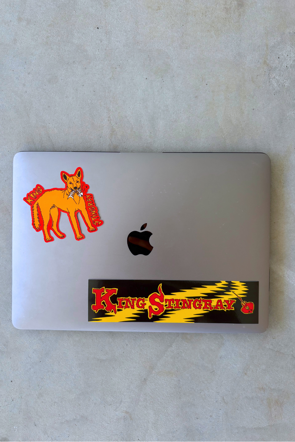 2-PACK STICKER SET (CAMP DOG + KS BUMPER STICKER)