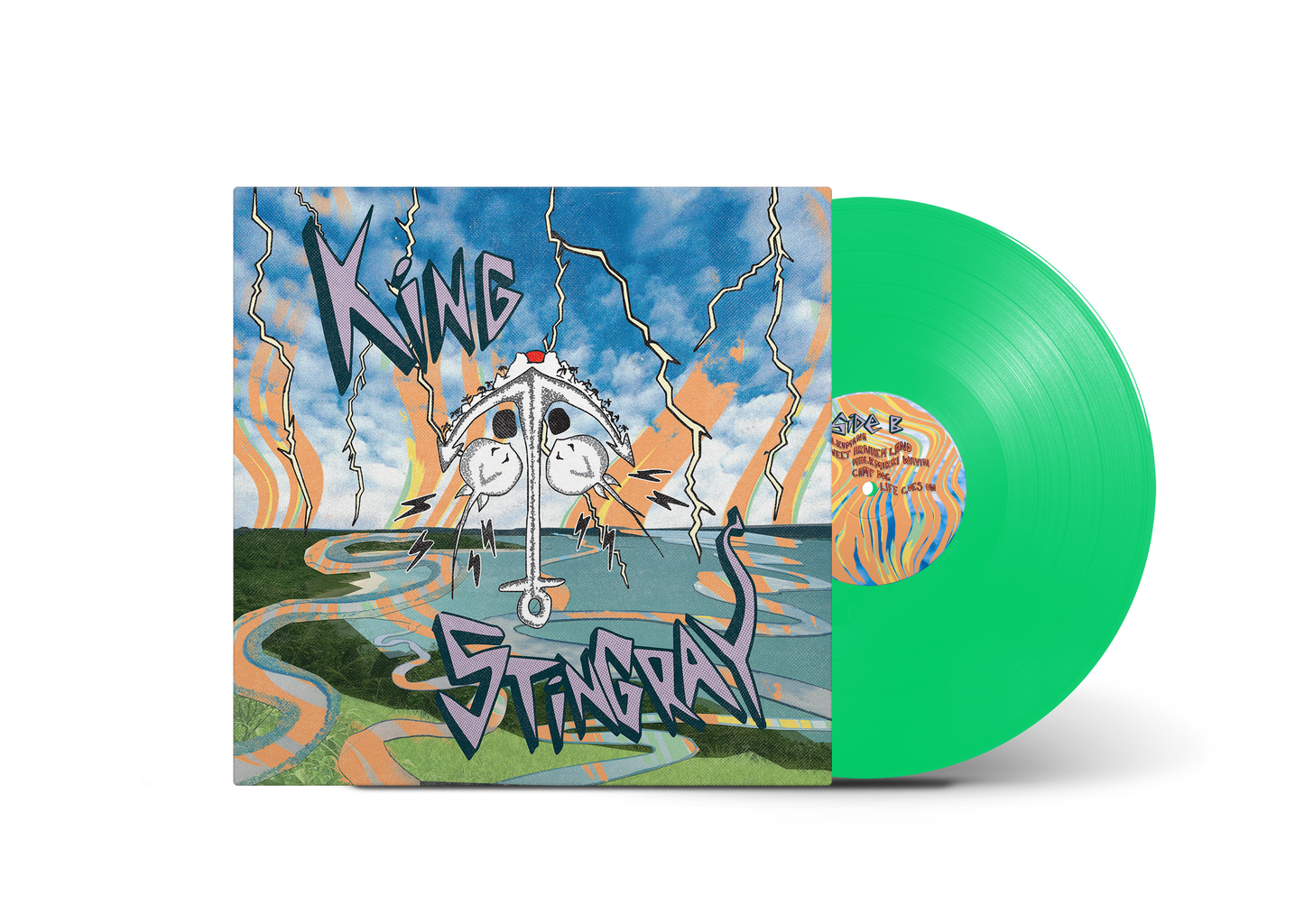 King Stingray - King Stingray (Limited edition green vinyl)