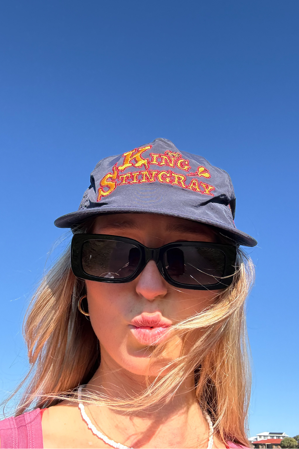 KING STING X UNCLE RICS CAP BLACK/RED/YELLOW