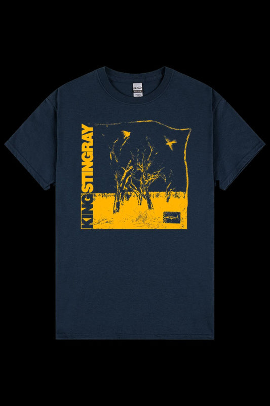 TREES TOUR TEE - NAVY