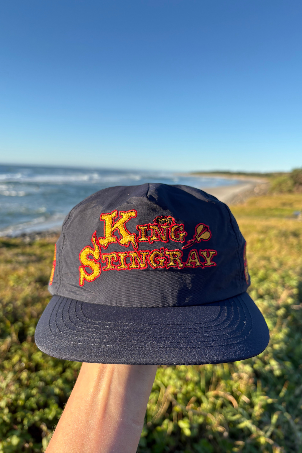 KING STING X UNCLE RICS CAP BLACK/RED/YELLOW